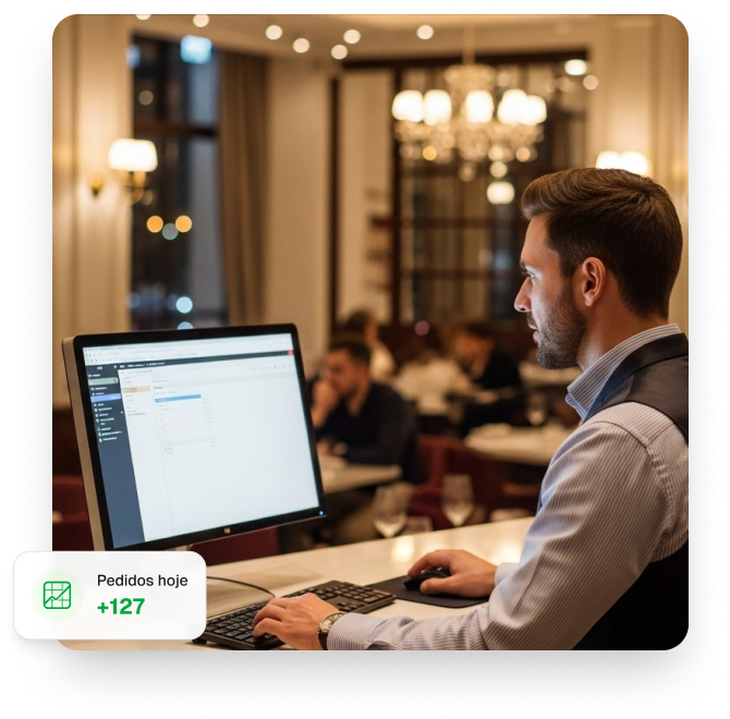 Seu restaurante sem erros nos pedidos e 30% mais ágil